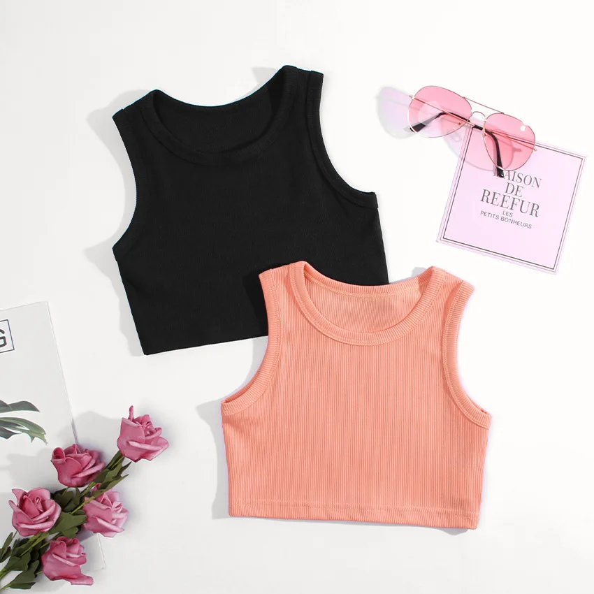 Summer Clothing Toddler - Letnia bielizna dla dziewcząt koszulki bez