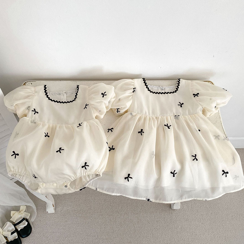 Summer Clothing Toddler - Odzież dla dzieci Siostry Letnia sukienka
