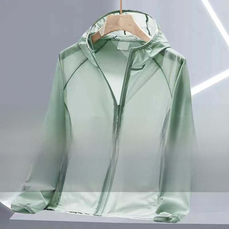 Summer Clothing Work - Męska lekka, oddychająca kurtka z jedwabiu