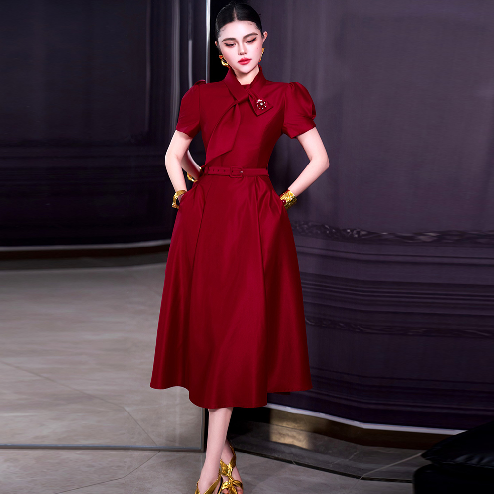 Summer Clothing Trends For Women 2026 - ZJYT Czerwona Sukienka Damska Trend 2026