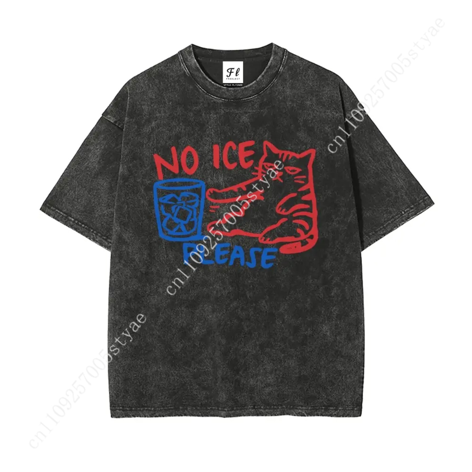 Summer Quilt - Koszulka No ICE Please Cat Abolish