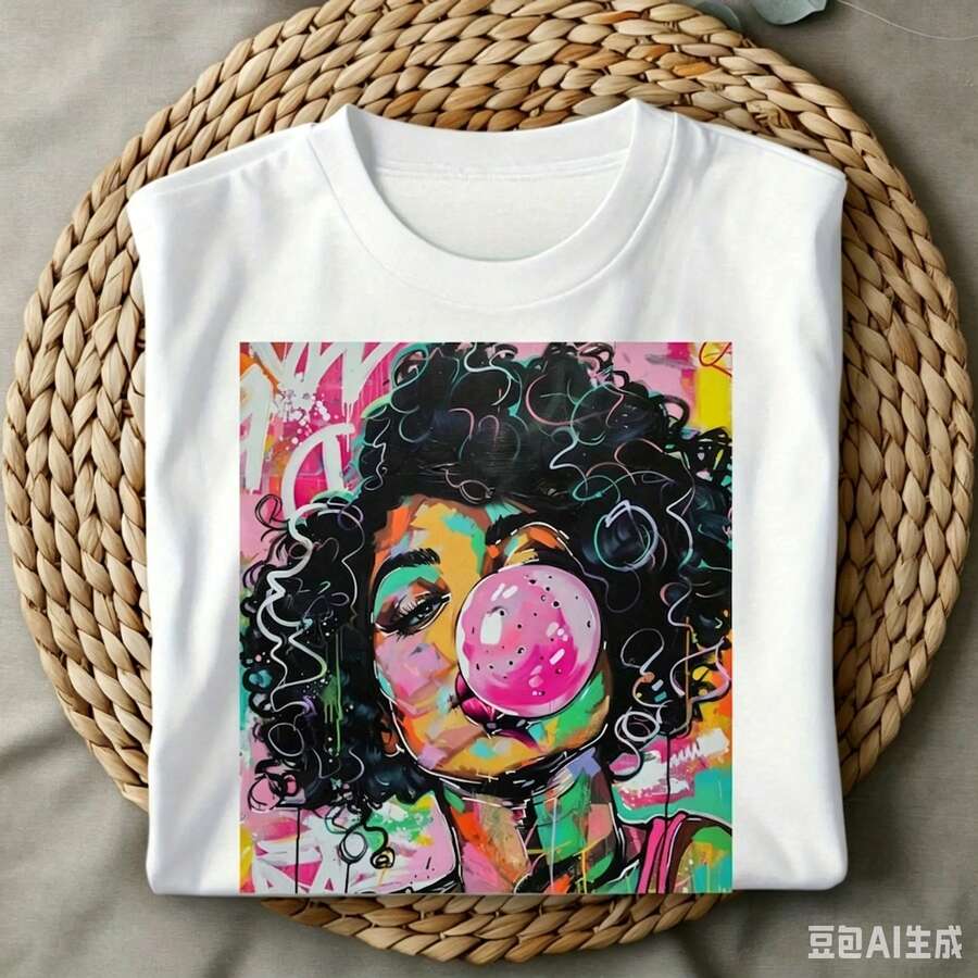 Summer Clothing Trends For Women 2026 - Koszulka damska z grafiką: Funky Weekend