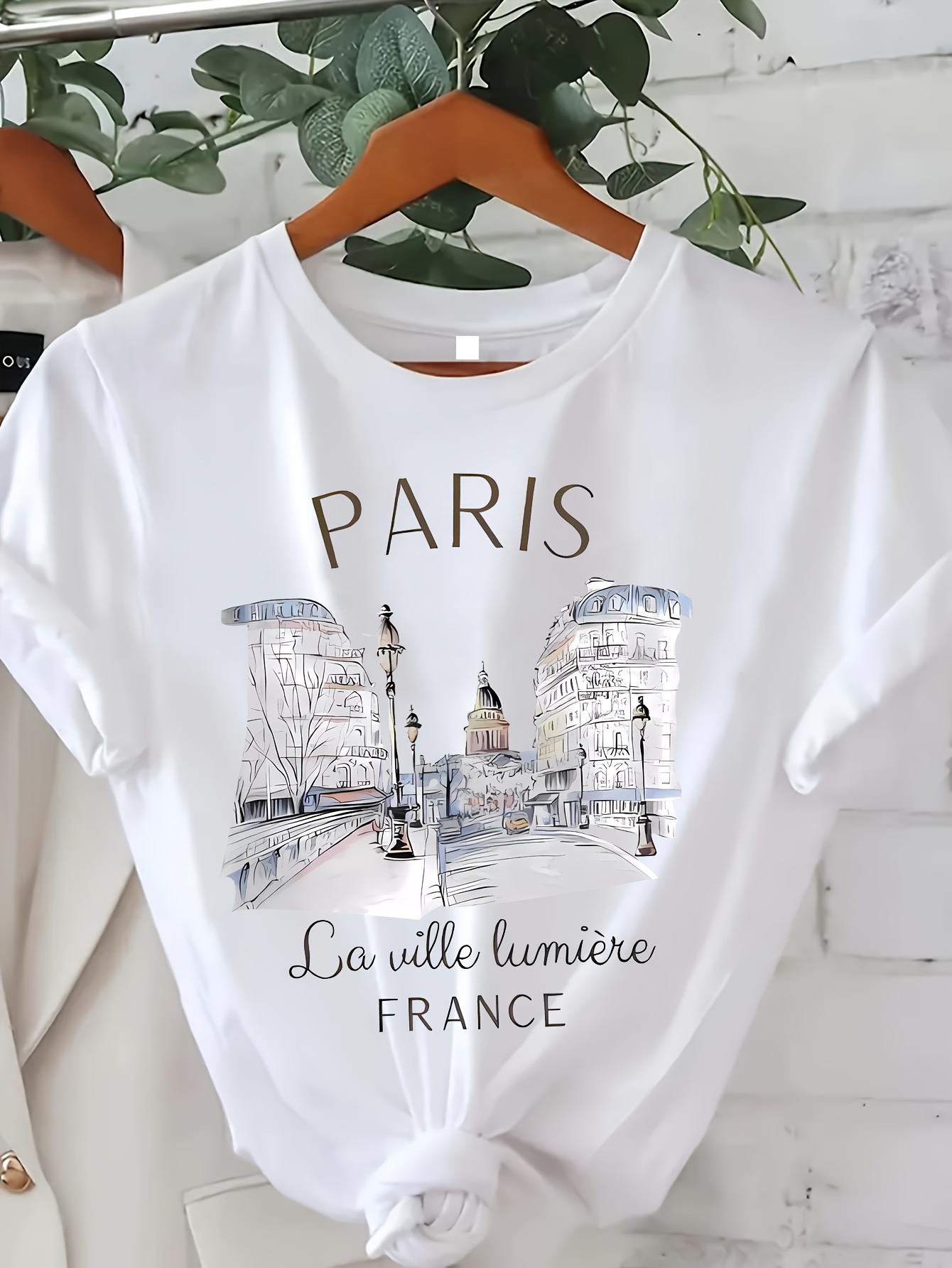 Summer Clothing In Paris - Koszulka damska z nadrukiem Paris Women,