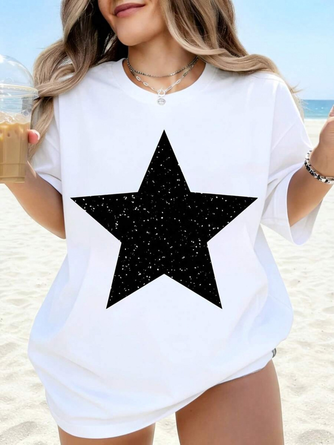 Summer Clothing Trends For Women 2026 - Nowa modna odzież, biała koszulka z