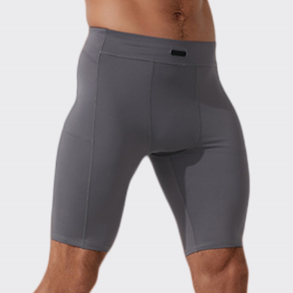Summer Hiking Clothing - Męskie spodenki sportowe kompresyjne do biegania,