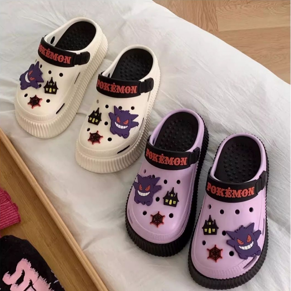Summer Clothing Holiday - Klapki Pokemon Gengar Sylveon Anime Kreskówka