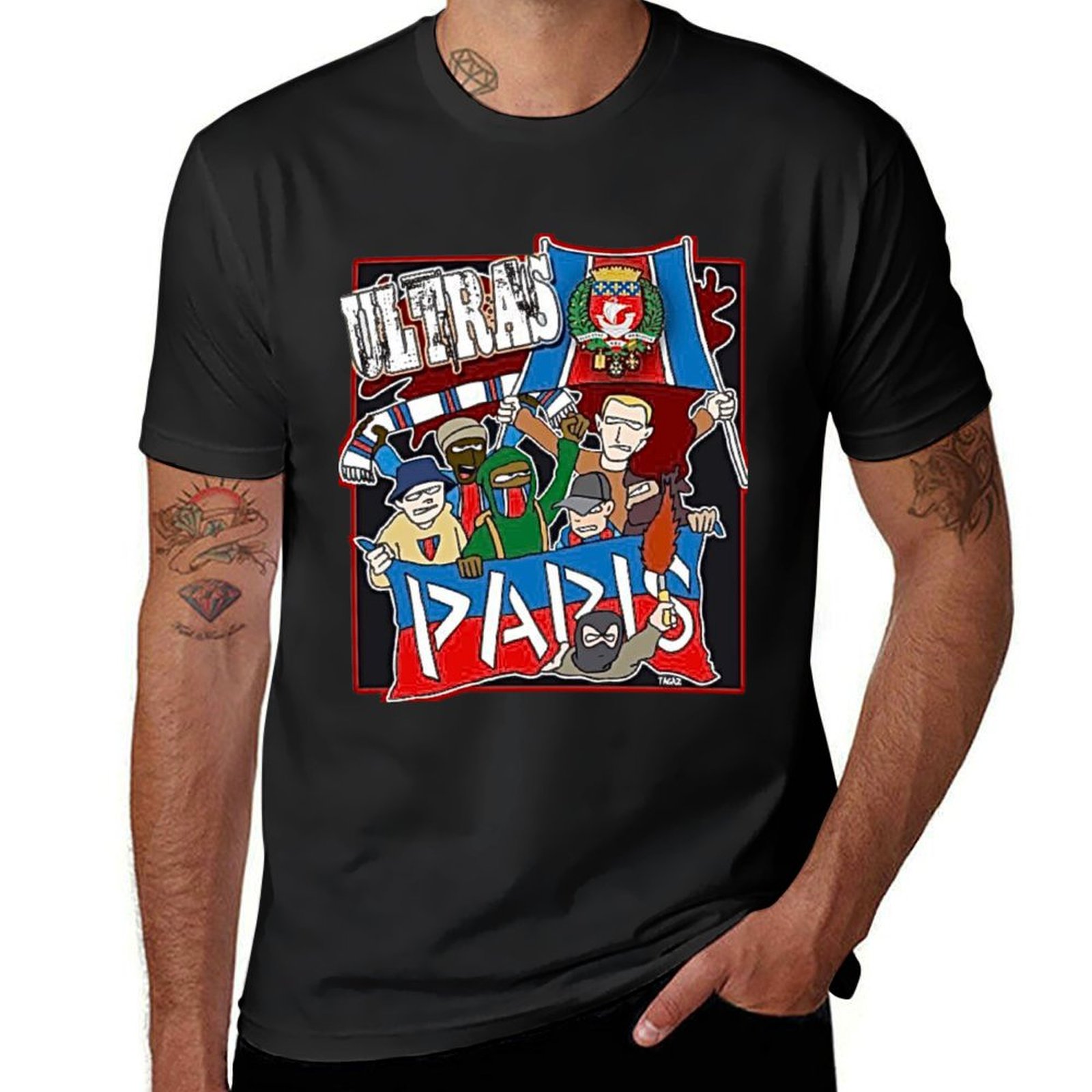 Summer Clothing In Paris - Ultras Paris T-Shirt Estetyczna odzież letnia