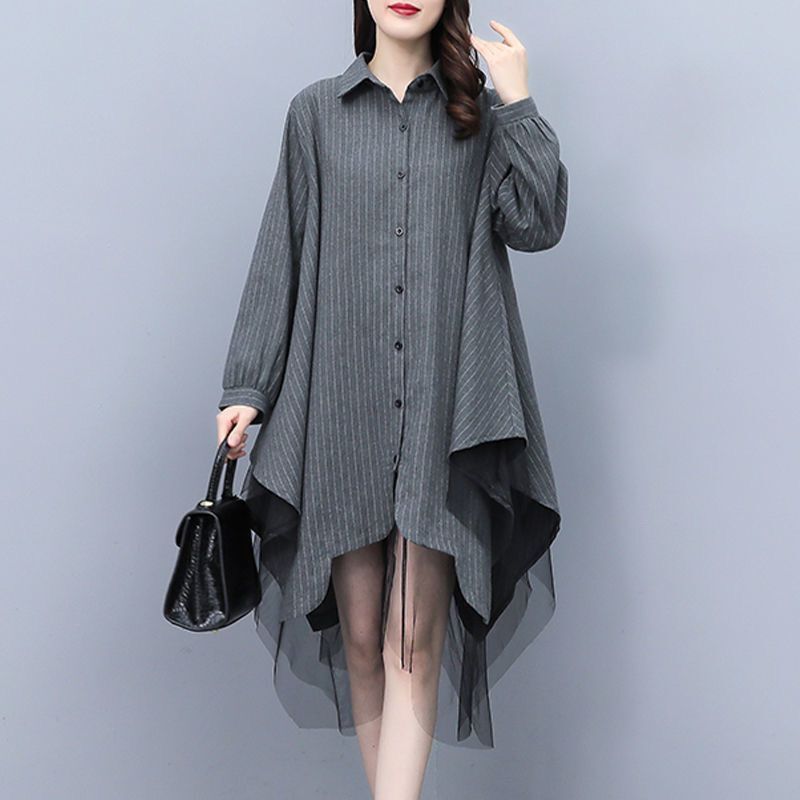 Summer Gauze Clothing - High Street stylowa gaza patchworkowa bluzka
