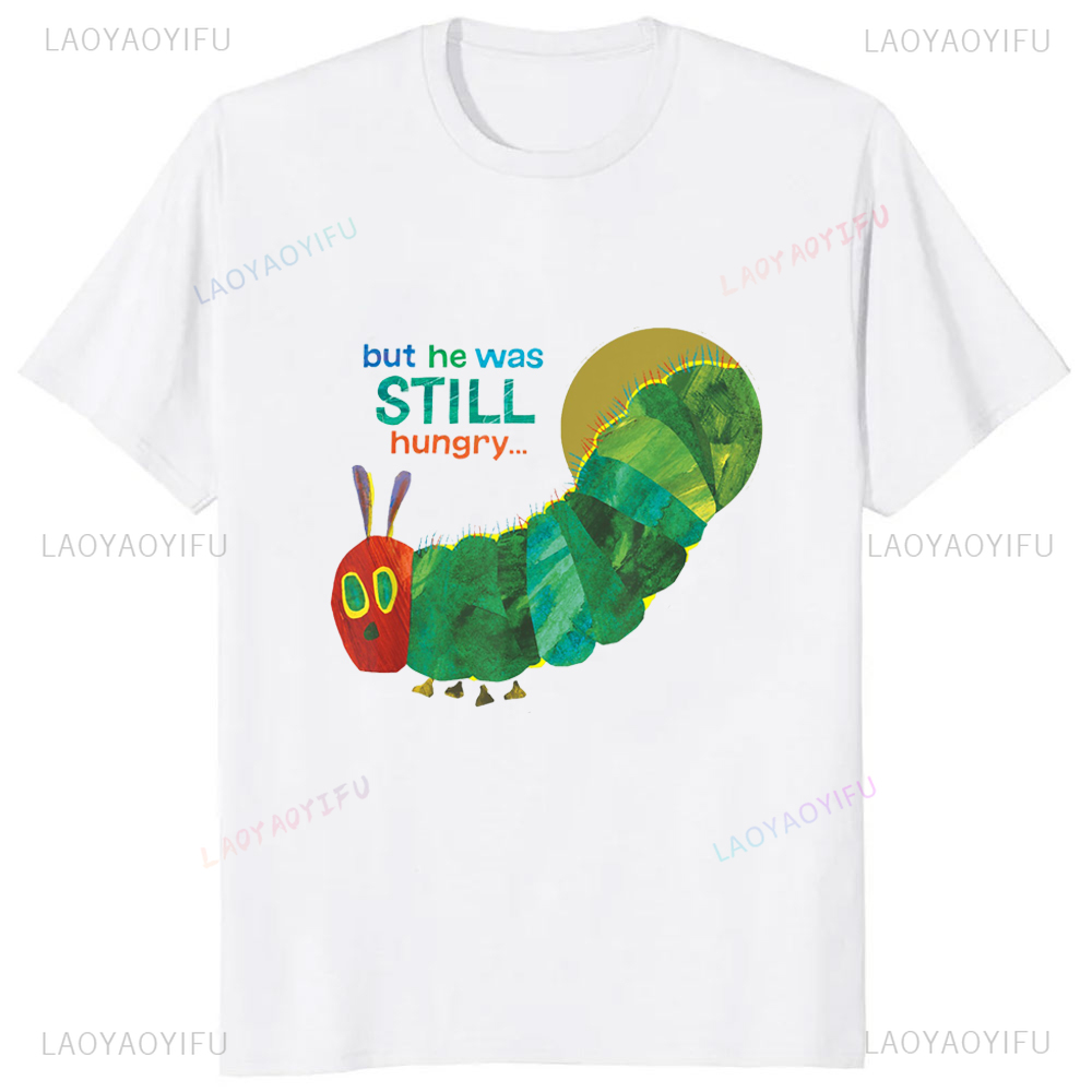 Summer Clothing Cartoon - Zabawna grafika z kreskówek bardzo głodna