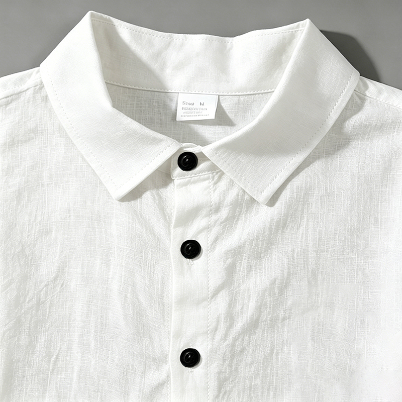 Męski lniany dwuczęściowy zest – Summer Clothing Men Linen recenzja i cena