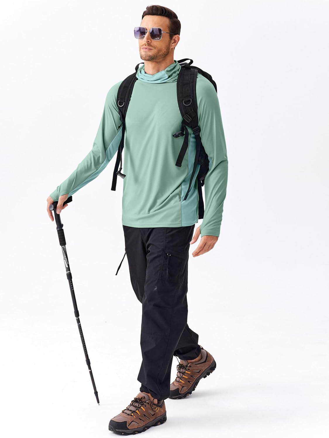 PINSPARK Męska bluza z kapture – Summer Hiking Clothing recenzja i cena