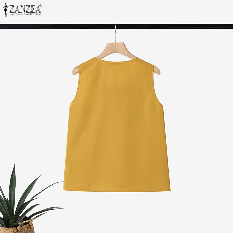 ZANZEA Plus Size 5XL Damska Bl – Summer Clothing Holiday recenzja i cena