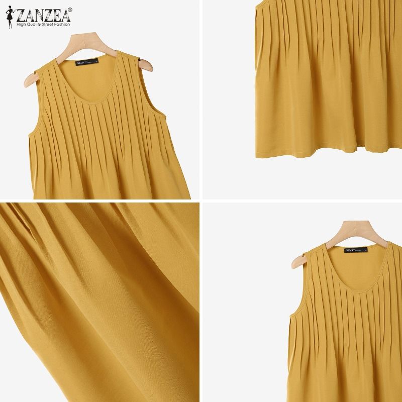 ZANZEA Plus Size 5XL Damska Bl – Summer Clothing Holiday recenzja i cena