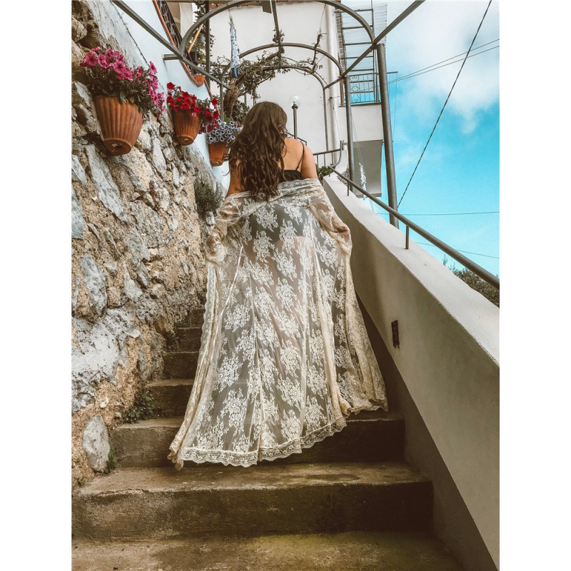 Koronkowy kardigan plażowy w j – Summer Clothing Holiday recenzja i cena