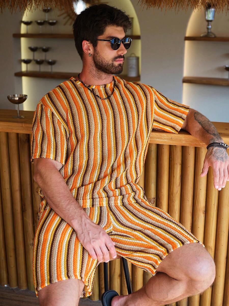 Męski zestaw dzianinowy Genlun – Summer Clothing Crochet Patterns recenzja i cena