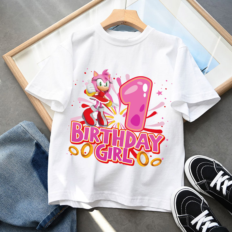 Koszulka z nadrukiem Sonica z  – Summer Clothing Gifts recenzja i cena