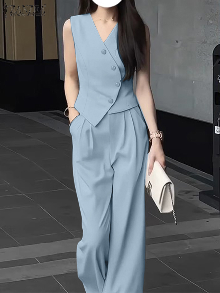 ZANZEA Eleganckie letnie topy  – Summer Clothing Work recenzja i cena