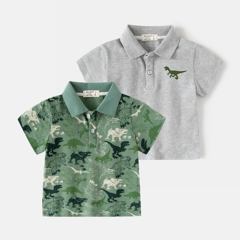 Chłopięca letnia koszulka polo – Summer Clothing Toddler recenzja i cena
