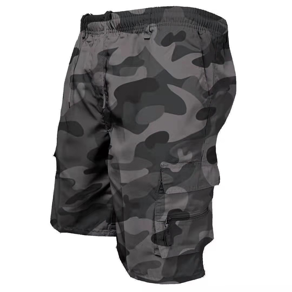 Męskie szorty Cargo w kamuflaż – Summer Clothing Work recenzja i cena