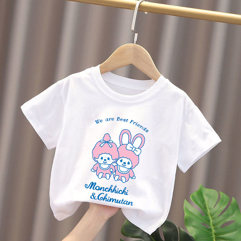 Koszulki dla dzieci Monchhichi – Summer Clothing Gifts recenzja i cena