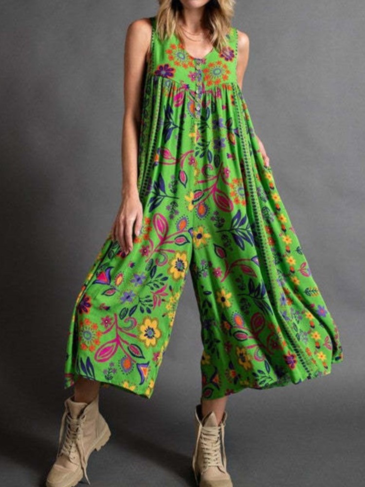 Modny kombinezon z nadrukiem d – Summer Clothing Holiday recenzja i cena