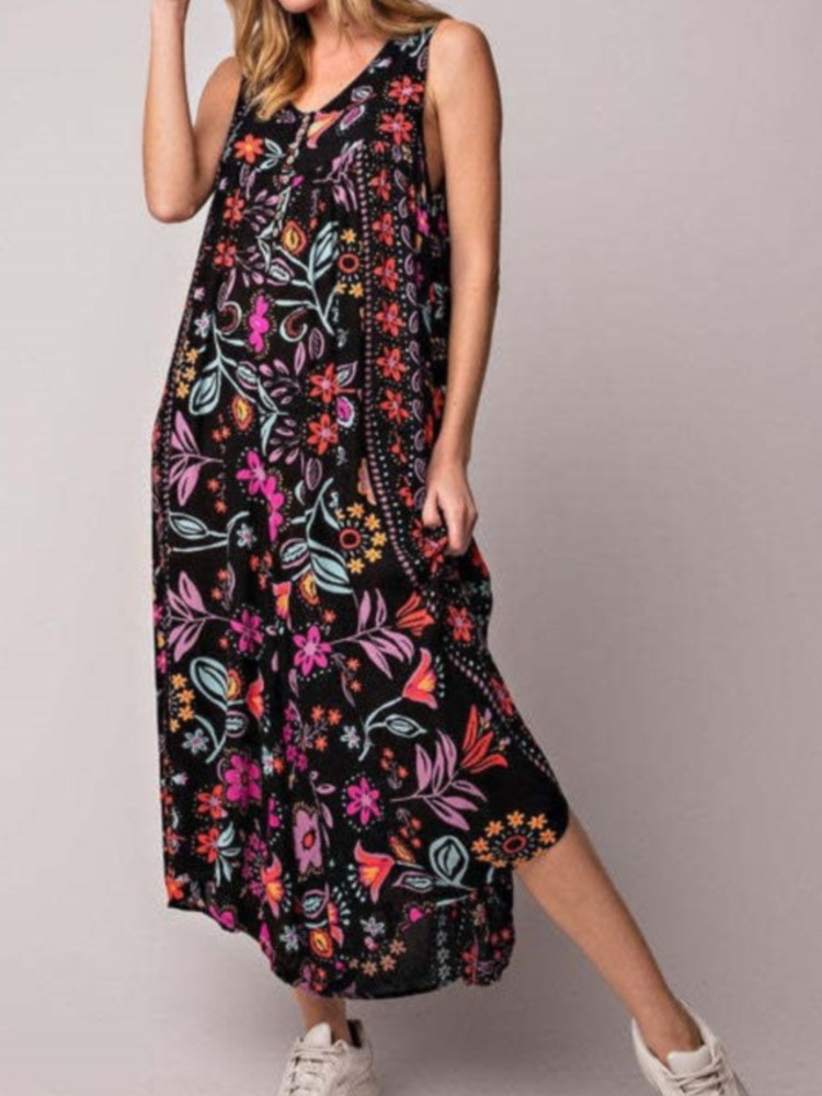 Modny kombinezon z nadrukiem d – Summer Clothing Holiday recenzja i cena