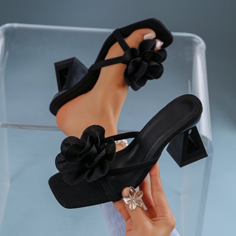 Damskie sandały z kwiatowym de – Summer Clothing Sale recenzja i cena