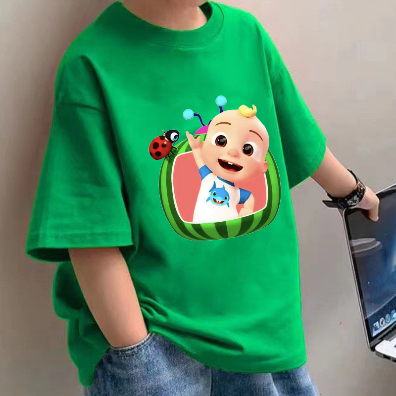Koszulki dziecięce Cocomelon,  – Summer Clothing Gifts recenzja i cena