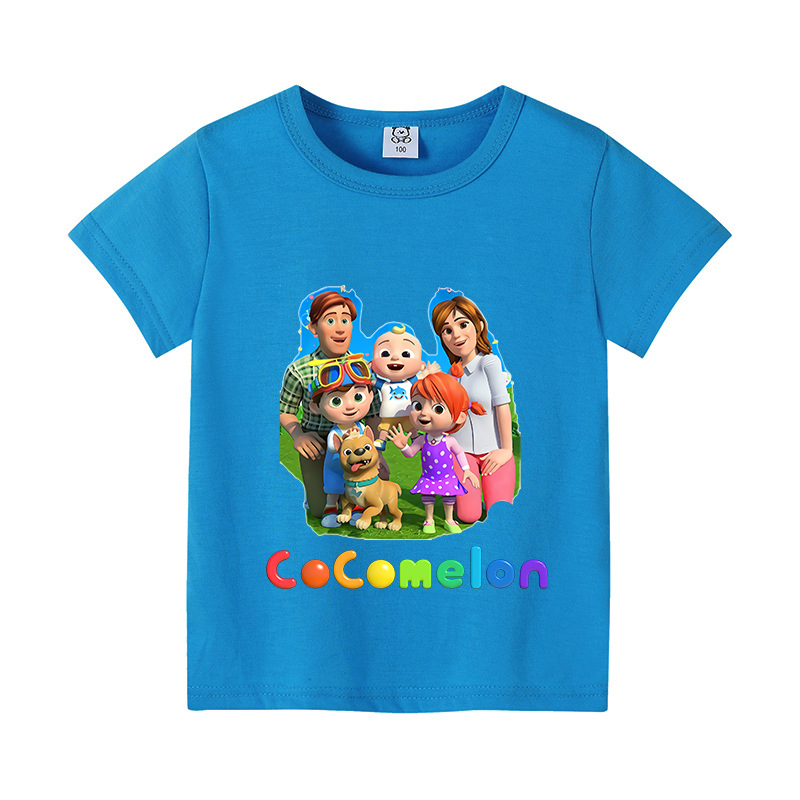 Koszulki dziecięce Cocomelon,  – Summer Clothing Gifts recenzja i cena