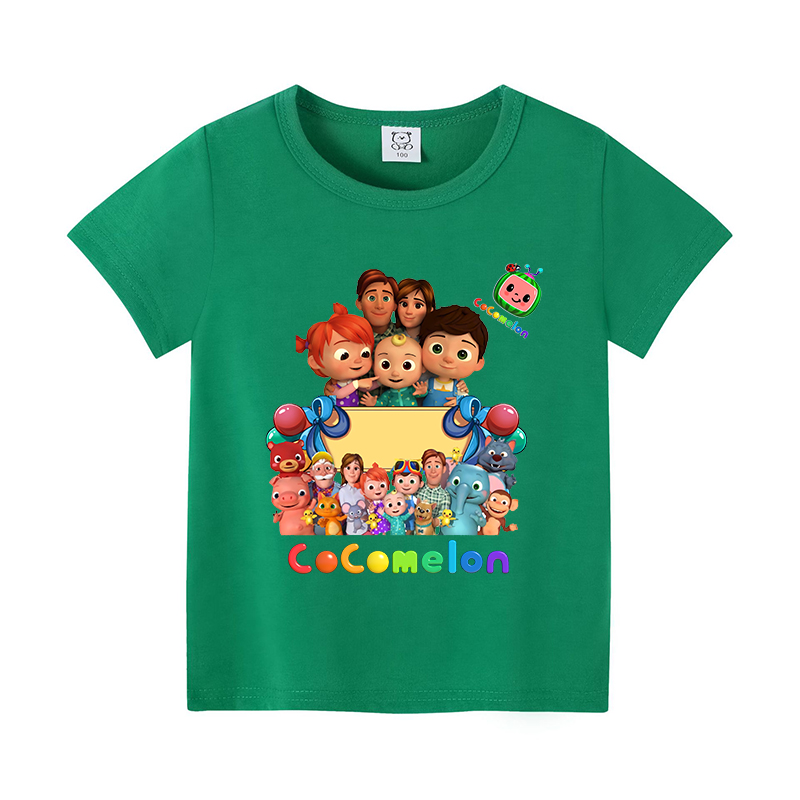Koszulki dziecięce Cocomelon,  – Summer Clothing Gifts recenzja i cena