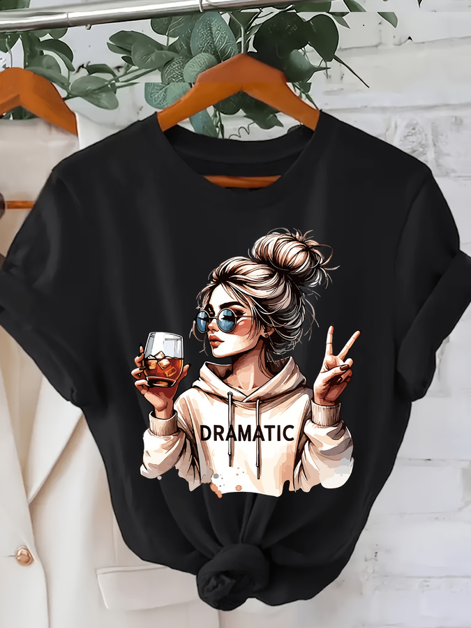 Dramatyczna koszulka damska z  – Summer Clothing Trends For Women 2026 recenzja i cena